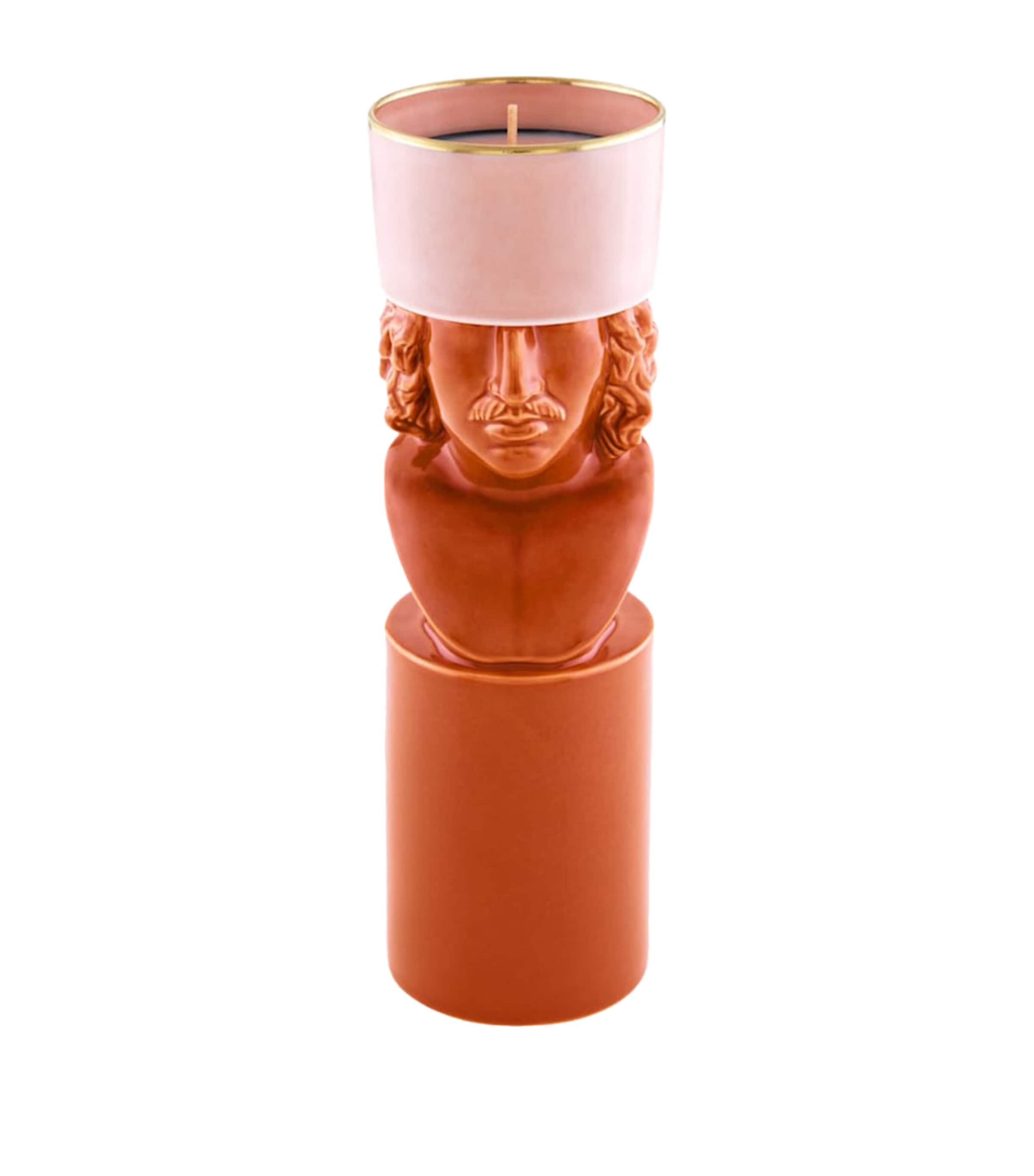 GINORI 1735 Orange Renaissance tealight candle set 6 x 288g, UK version