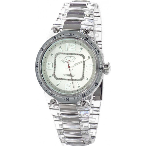 Chronotech silver men's watch CC7043M-06 (British brand)