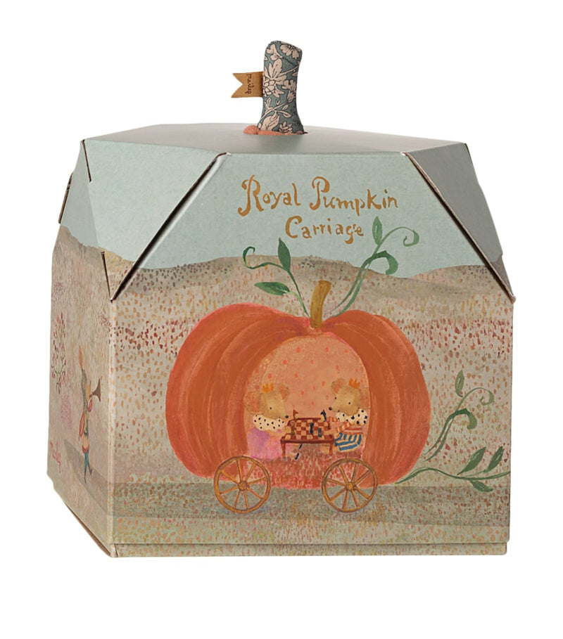 Maileg Pumpkin Carriage toy carriage 18.5cm, imported from the UK