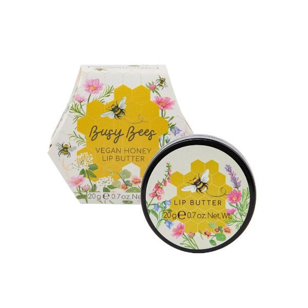Heathcote &amp; Ivory Busy Bees Vegan Honey Lip Butter
