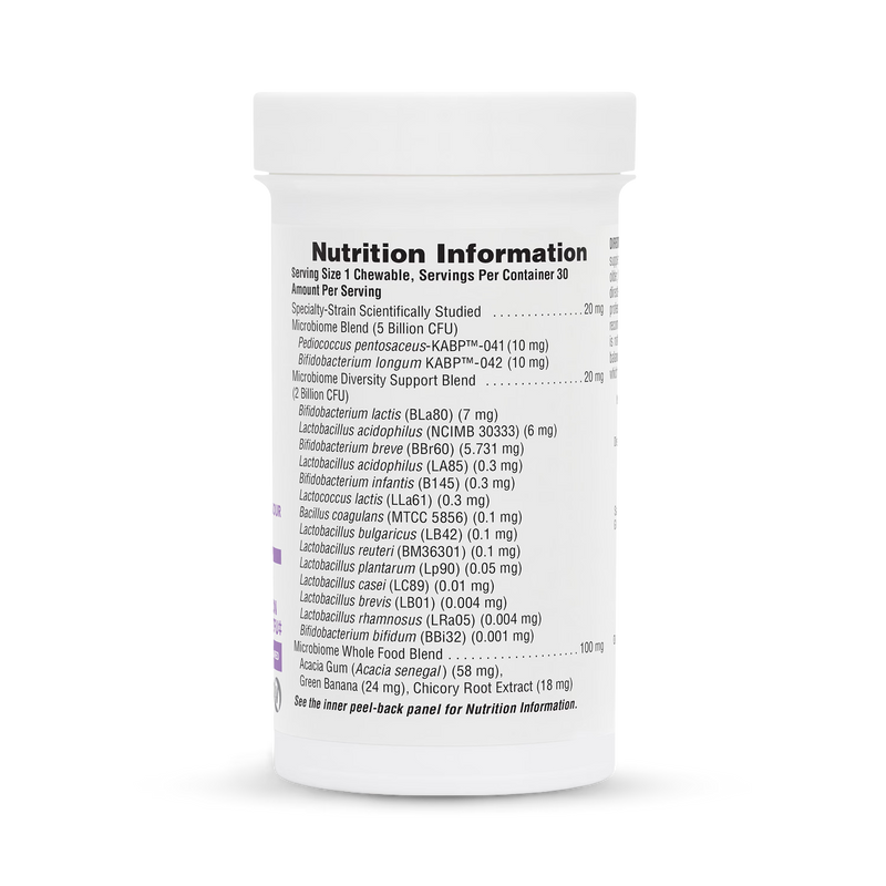 NaturesPlus Pro Bio Kids probiotic chewable 30 count (British brand)