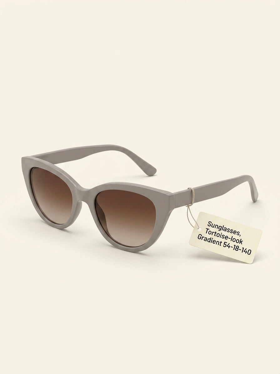 Prada cat eye sunglasses with gradient lenses and polyamide frame, UK version