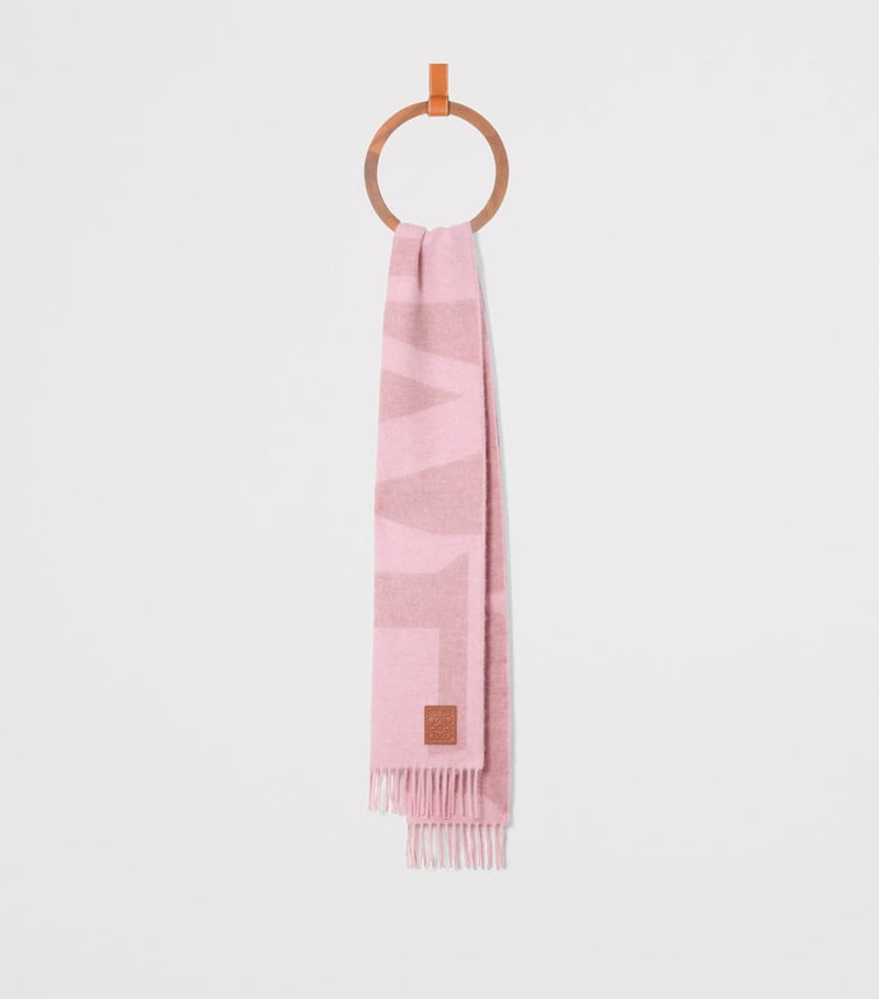 LOEWE Anagram cashmere scarf 30x160cm - British product