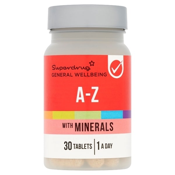 Superdrug A-Z Multivitamin Tablets 30pk GOODS Superdrug   