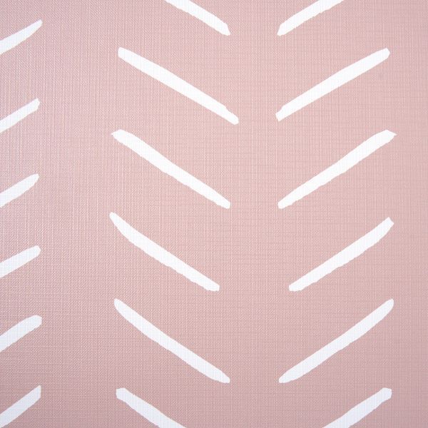 The Tiny Bed Co. Basket Changing Mat - Castaway (Dusty Pink)