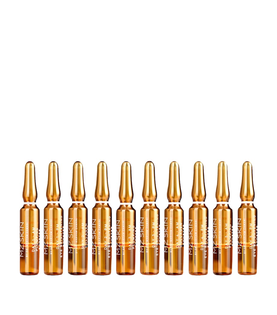 MZ Skin Brightening Hydrating Eye Ampoules 10x1ml, imported from the UK