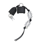 LOEWE Amazona padlock bag charm calfskin stainless steel, UK version