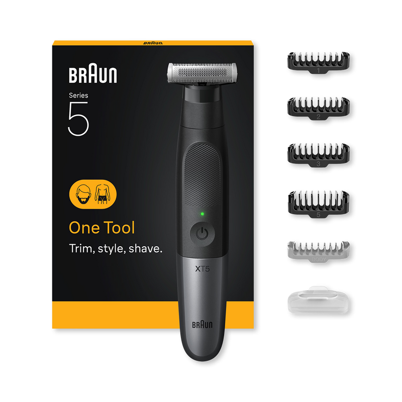 Braun XT5100 beard trimmer body shaver, imported from the UK