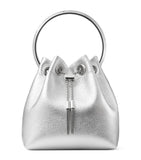 Jimmy Choo metallic Bon Bon top-handle bag (British brand)