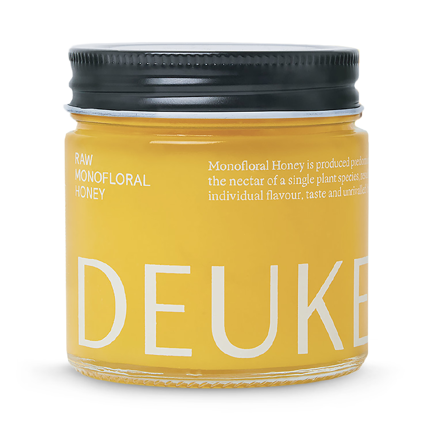 Deukes raw monofloral sunflower honey 250g (British brand)