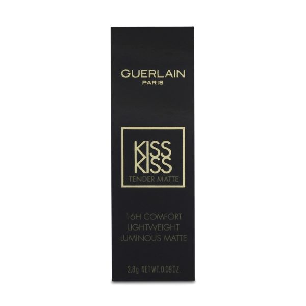 Guerlain Kiss Kiss Tender Matte Lipstick 940 My Rouge (British brand)