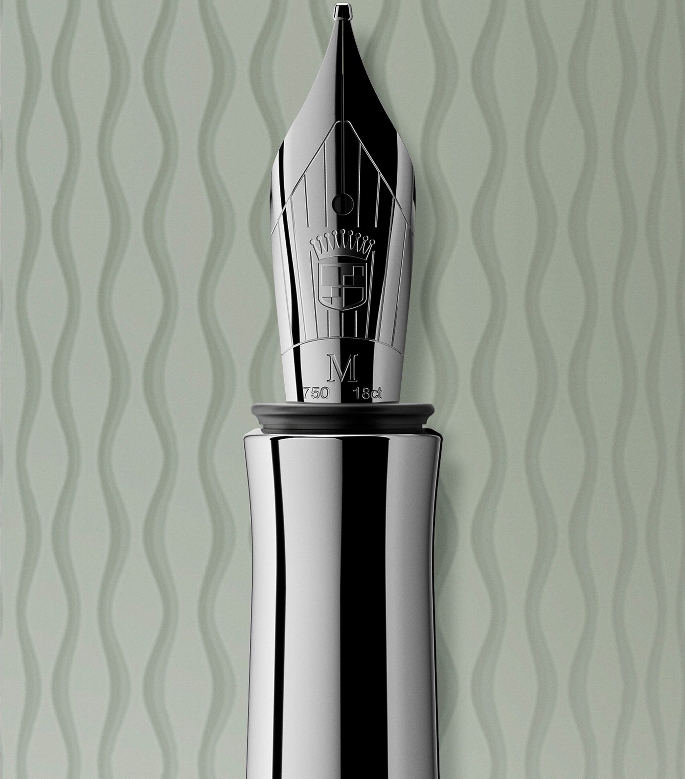 Graf von Faber-Castell Guilloche fountain pen, UK version