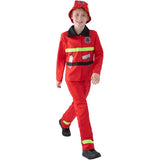 Smiffys Kleinkind Feuerwehrkostüm in Rot - Britisches Produkt