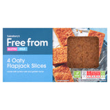 Sainsbury's Free From Flapjack Slices x4 GOODS Sainsburys   