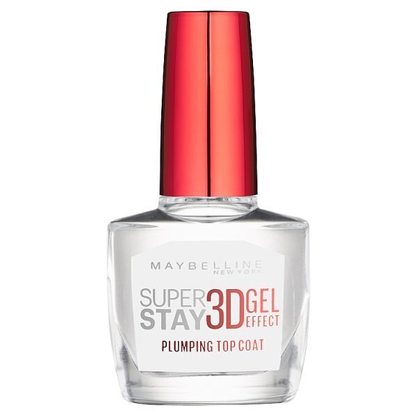 Maybelline SuperStay 3D Gel Effect Plumping Top Coat 10ml GOODS Superdrug   