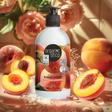 Organic Shop hand soap Rose & Peach 500ml, UK version