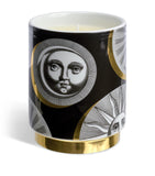 Fornasetti Soli e Lune scented candle with gold detailing, 235g - British product