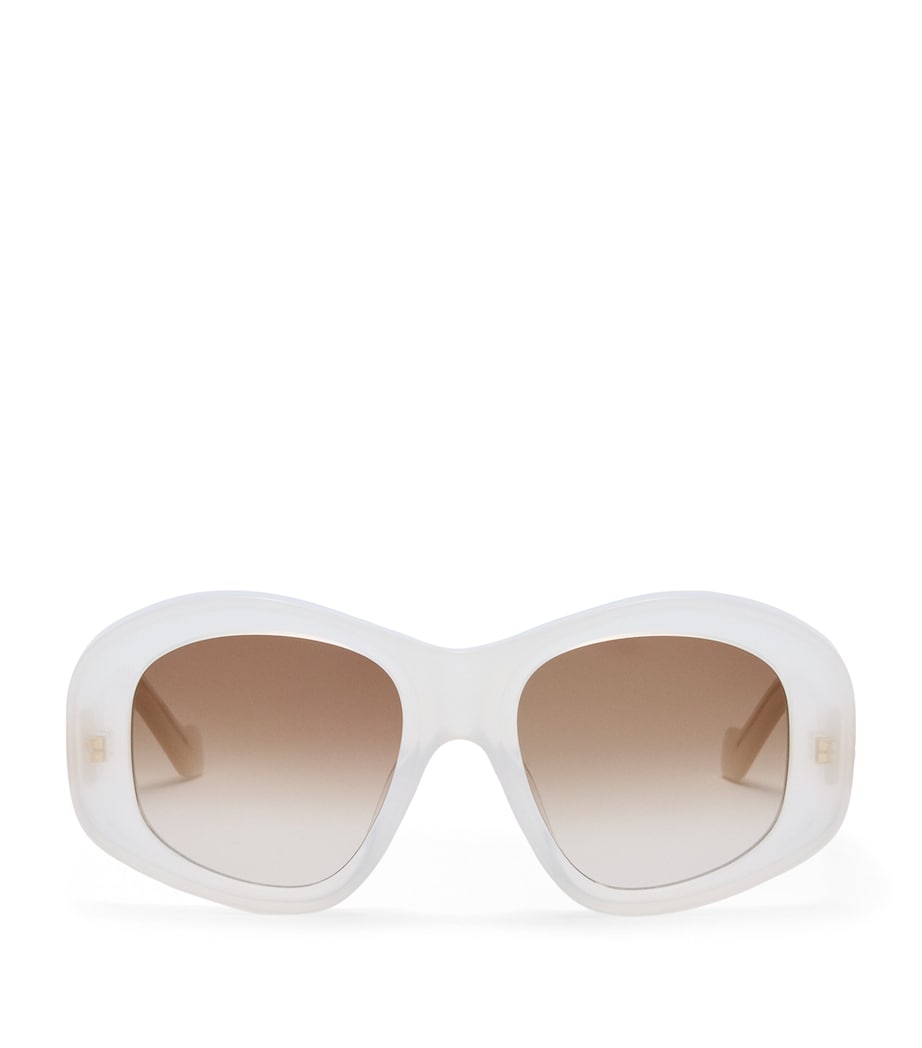 LOEWE acetate pentagon bevelled sunglasses, UK version