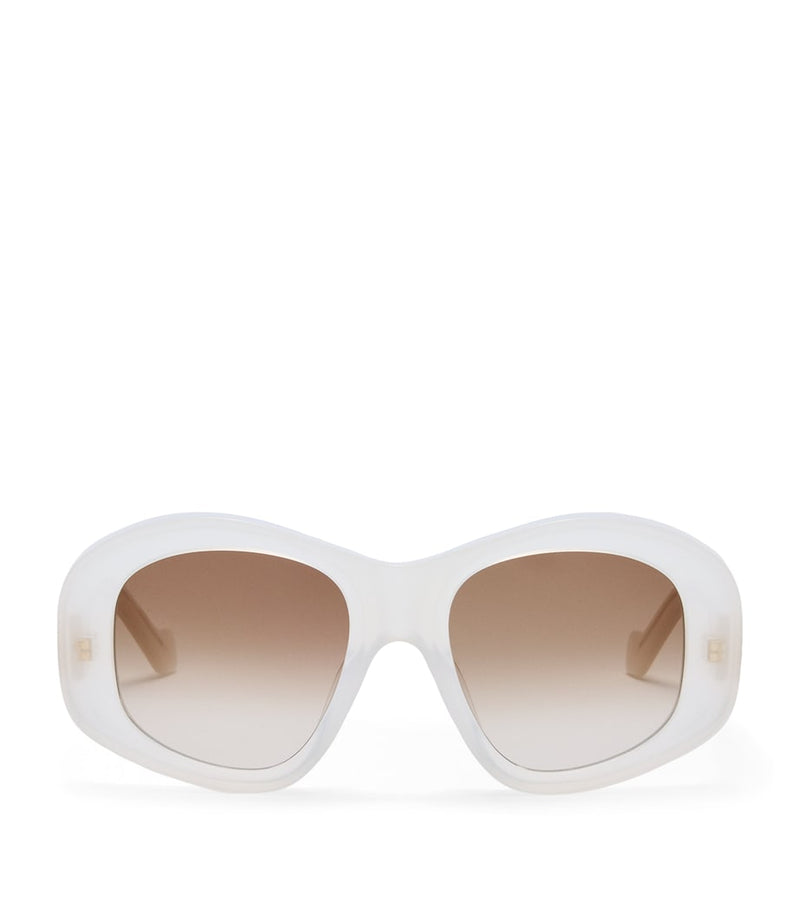 LOEWE acetate pentagon bevelled sunglasses, UK version