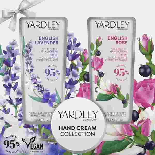 Yardley London Hand Cream Gift Set 2x50ml (British brand)