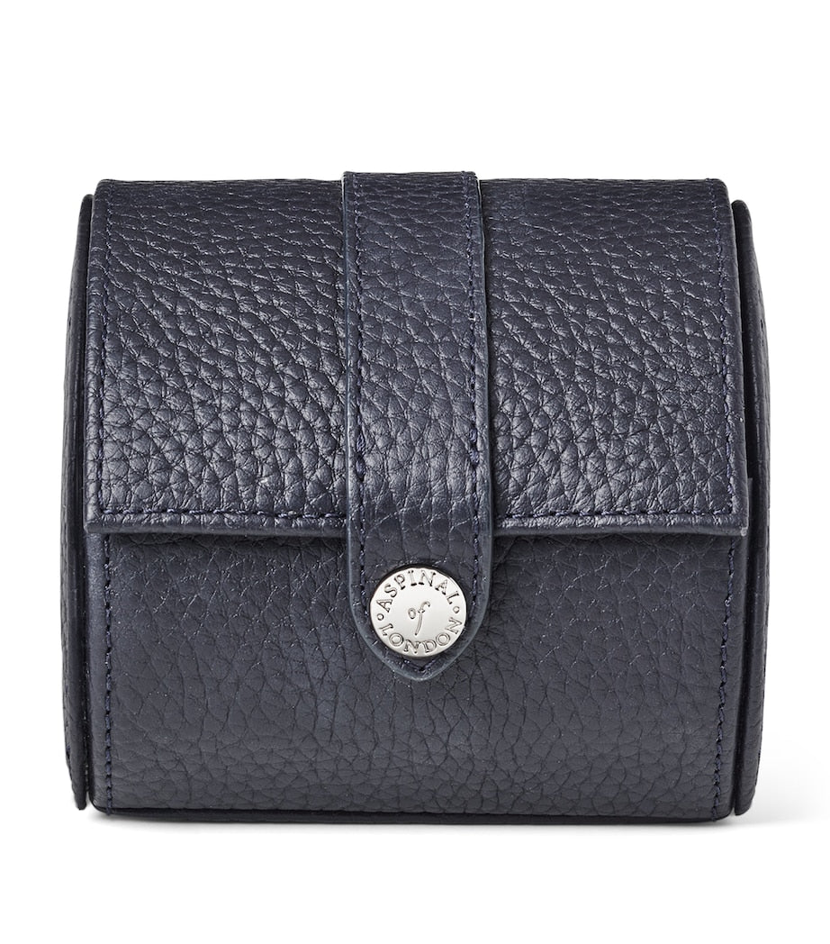 Aspinal of London leather watch roll, UK version