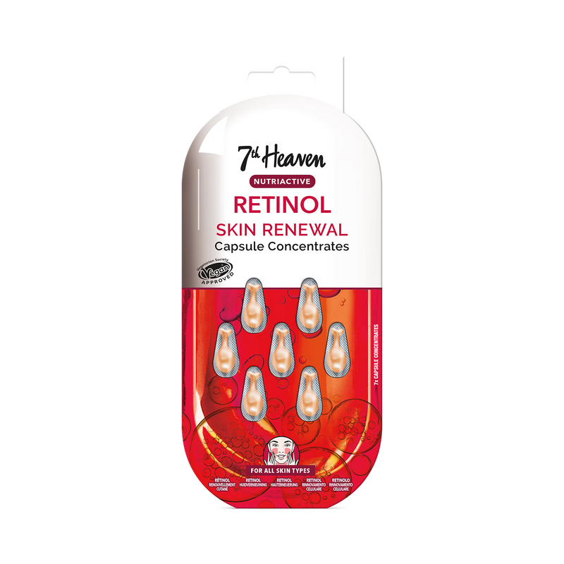 7th Heaven retinol serum capsules 7-day supply, UK version