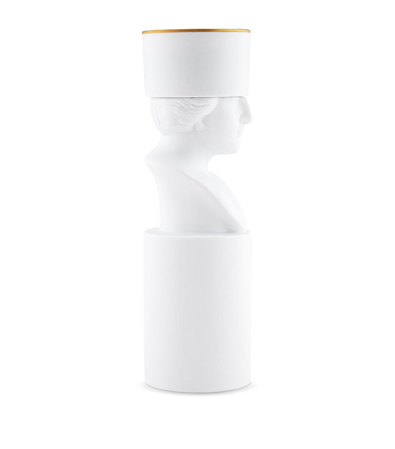 GINORI 1735 porcelain Il Letterato candle holder - British product