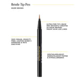 Arches & Halos brow tip pen warm brown (British brand)