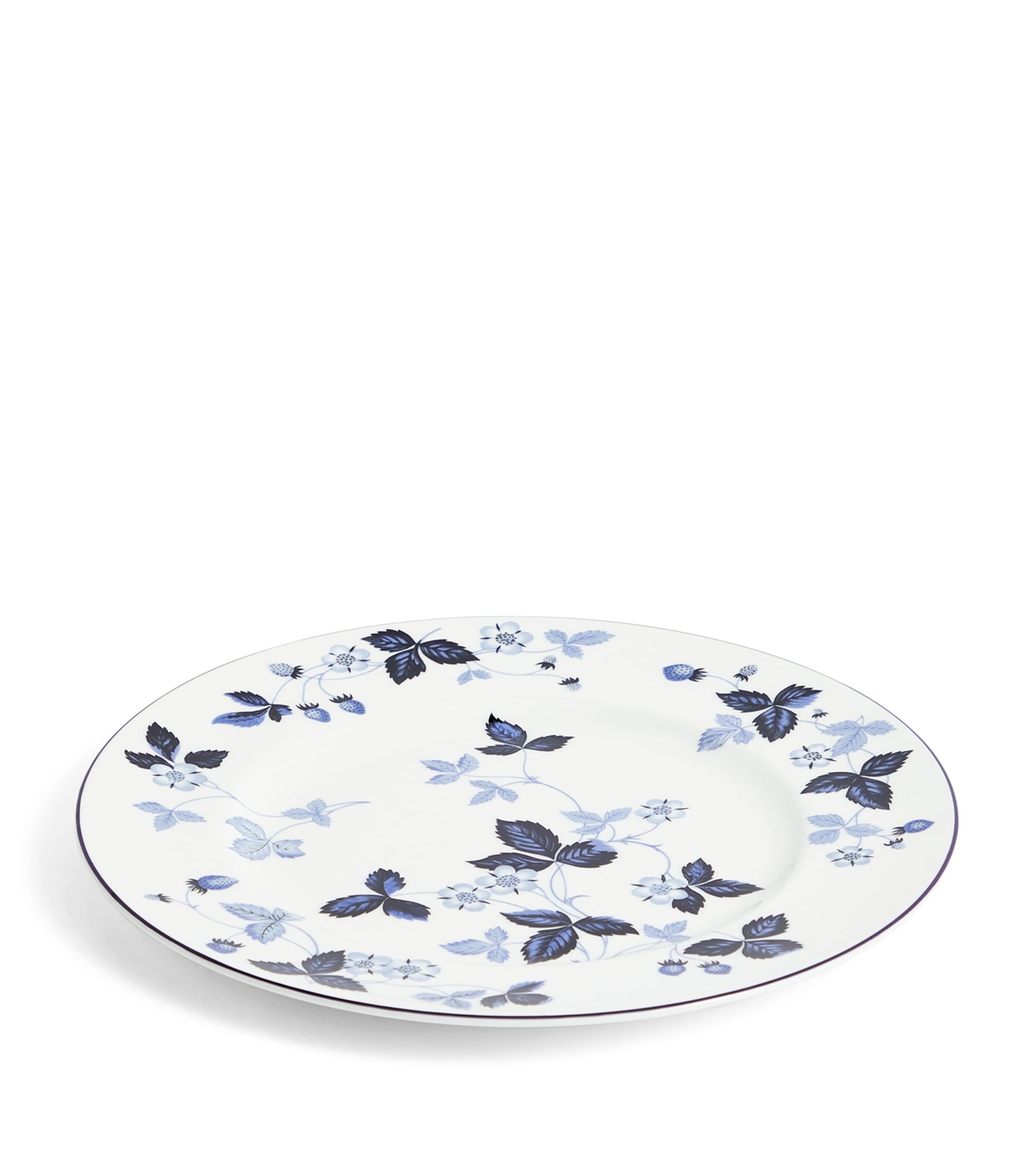 Wedgwood Wild Strawberry Inky Blue dinner plate 27cm (British brand)