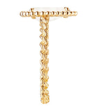 Boucheron Serpent Bohème ring yellow gold mother-of-pearl (British brand)