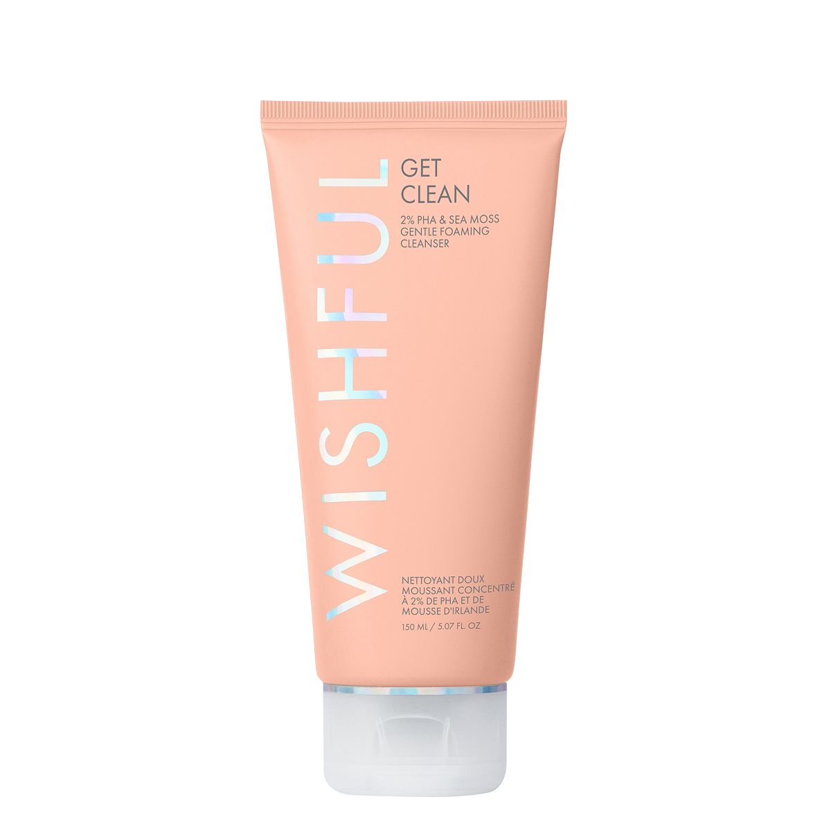 WISHFUL Get Clean 2% PHA & Sea Moss Gentle Foaming Cleanser 150ml GOODS Boots   