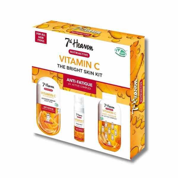 7th Heaven brightening skin kit with Vitamin C, UK version