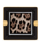 Dolce&Gabbana Casa leopard print porcelain ashtray - British product