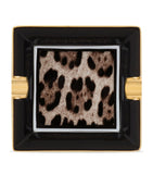 Dolce&Gabbana Casa leopard print porcelain ashtray - British product