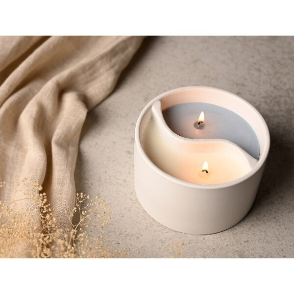 Serenity Yin Yan Relax Revive Ceramic Candle (British brand)