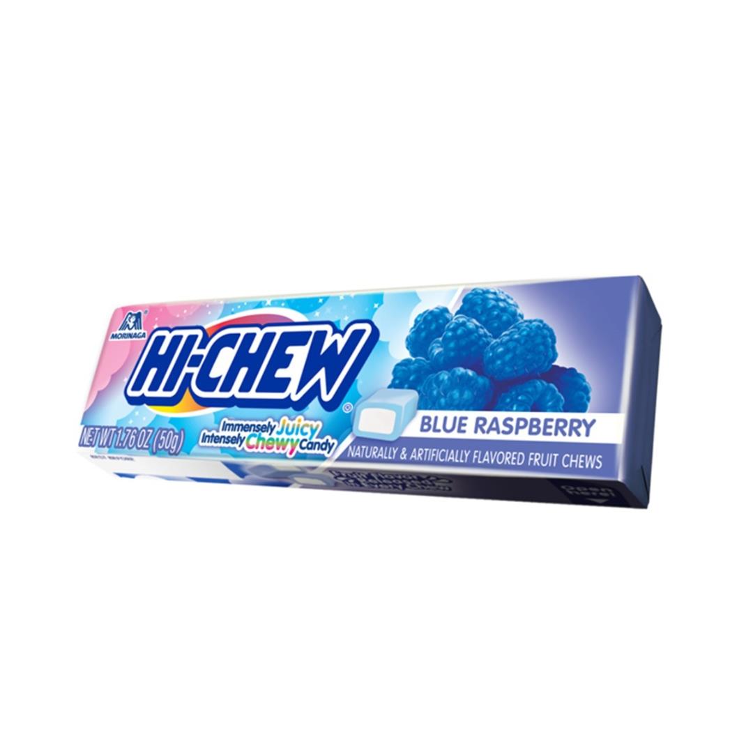 Morinaga Hi-Chew candy blue raspberry flavour - British product