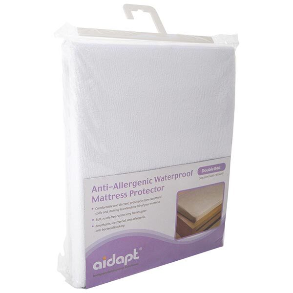 Anti-Allergenic Waterproof Mattress Protector - Double Bed GOODS Superdrug   