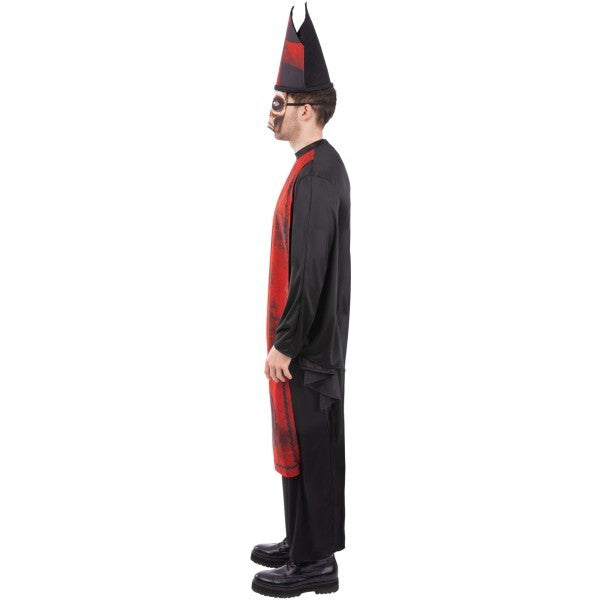 Smiffys Cardinal Sin costume with robe hat and mask, UK version