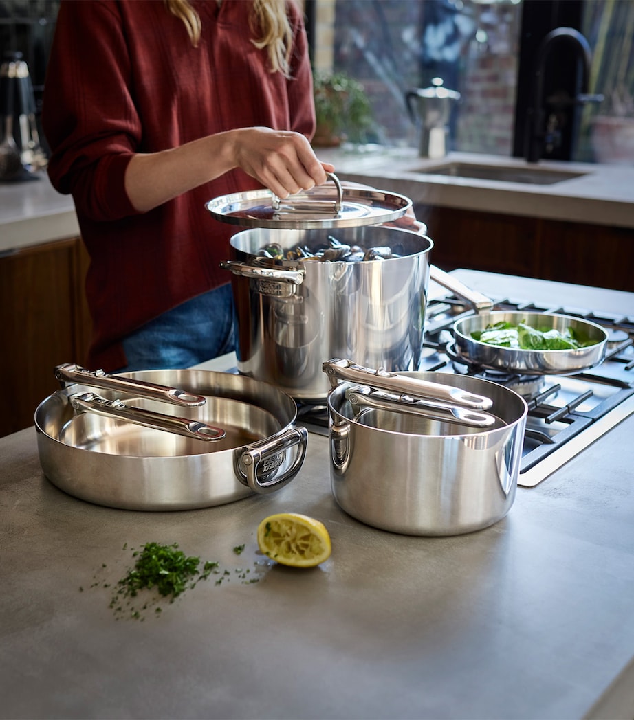 Joseph Joseph Space Steel 6-Piece Cookware Set, UK version