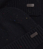 Barbour Carlton beanie and scarf gift set (British brand)