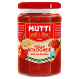 Mutti Parma Vegan Bolognese with Pea Protein 400g GOODS Sainsburys   