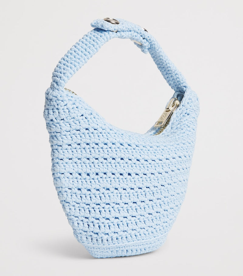 Sandro Paris crochet mini bag, imported from the UK
