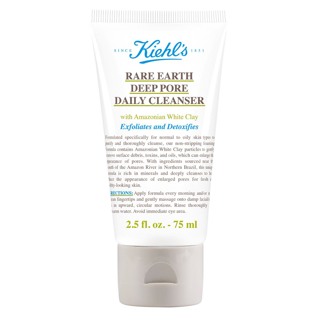 Kiehl's Rare Earth Deep Pore Daily Cleanser 75ml GOODS Boots   