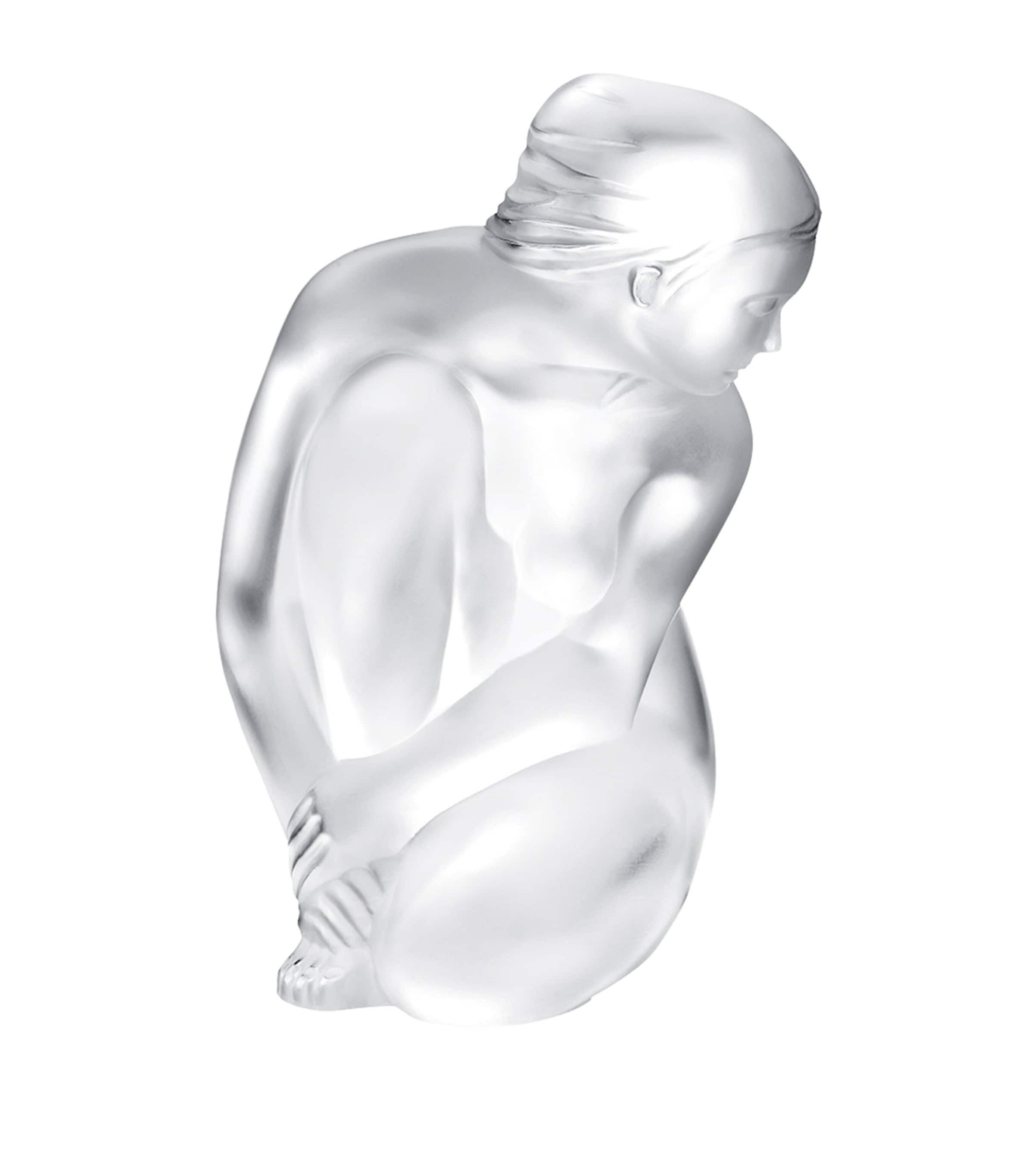 Lalique small crystal Venus sculpture, UK version