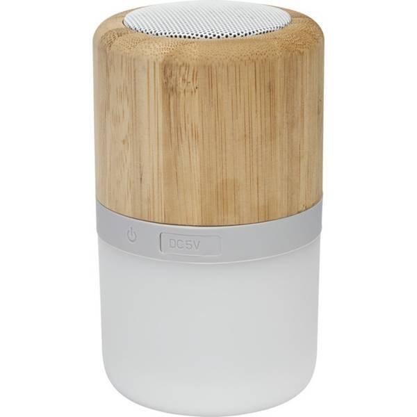 Bullet Aurea Bamboo Light Up Bluetooth Speaker - British product