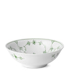 Royal Copenhagen Porcelain Green Fluted Plain Bowl 16cm, imported from the UK