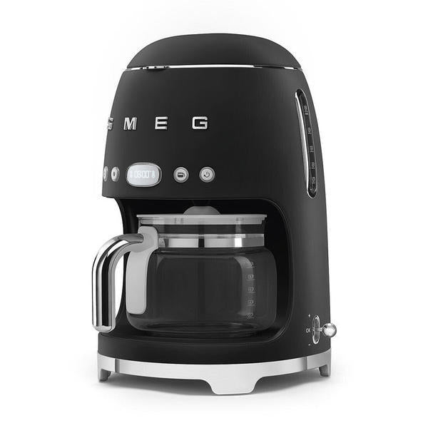 Smeg DCF02 coffee machine black matt finish, UK version
