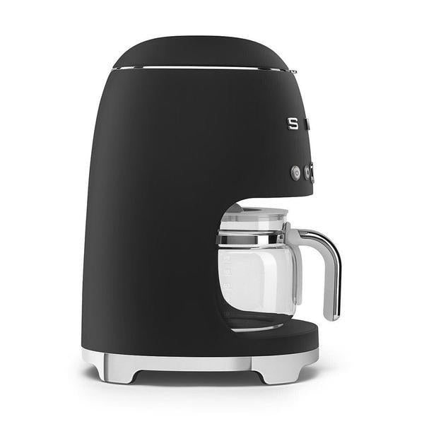 Smeg DCF02 coffee machine black matt finish, UK version