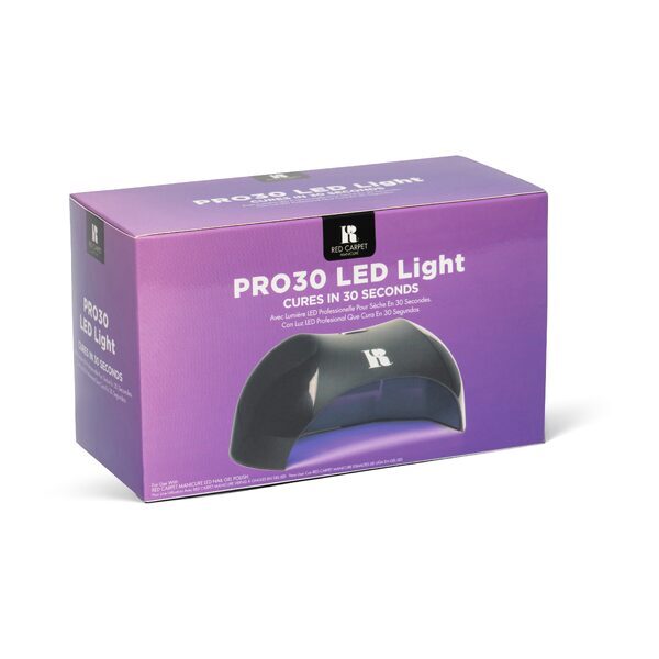 RCM Pro 30 LED light portable gel nail lamp (British brand)