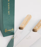 Harrods bread and jam knife set, UK version